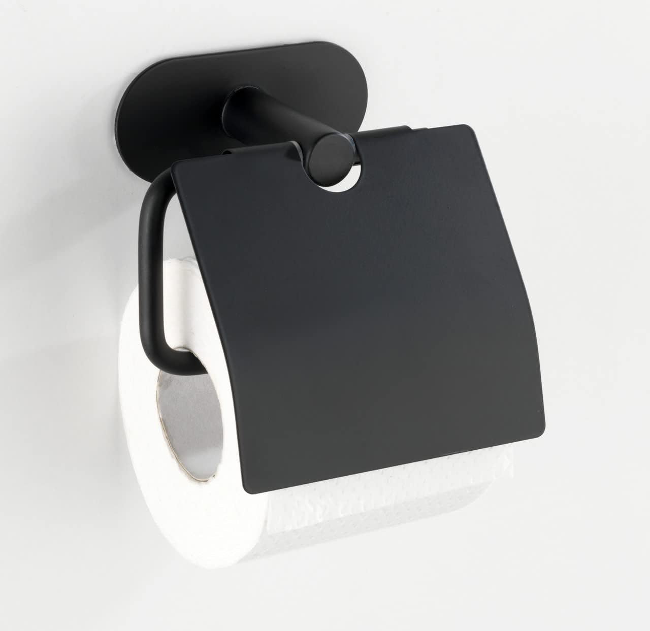 TURBO-LOC PAPER HOLDER W/COV OREA BLACK