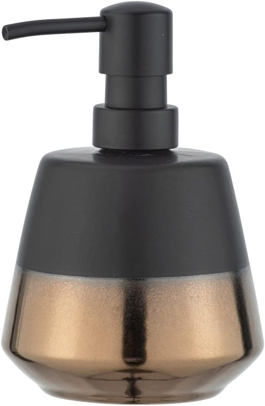 CERAMIC SOAP DISPENSER "BRANDOL" BLACK