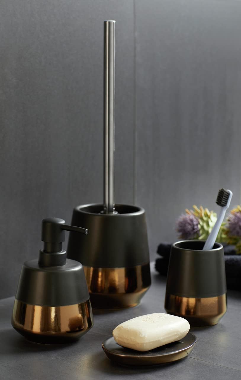 CERAMIC TOILET BRUSH "BRANDOL" BLACK