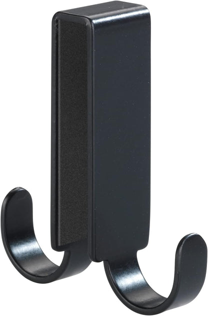 DOUBLE SHOWER HOOK "VIESTE" BLACK MATT