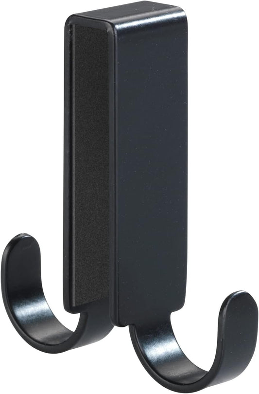 DOUBLE SHOWER HOOK "VIESTE" BLACK MATT