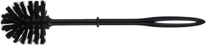 PLASTIC SPARE BRUSH W HANDLE BLACK