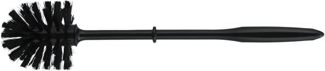 PLASTIC SPARE BRUSH W HANDLE BLACK