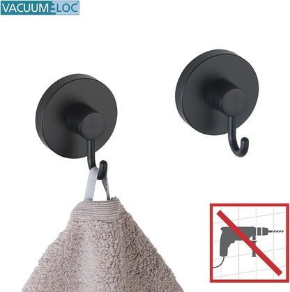 SET*2 VACCUM LOC HOOK BLACK