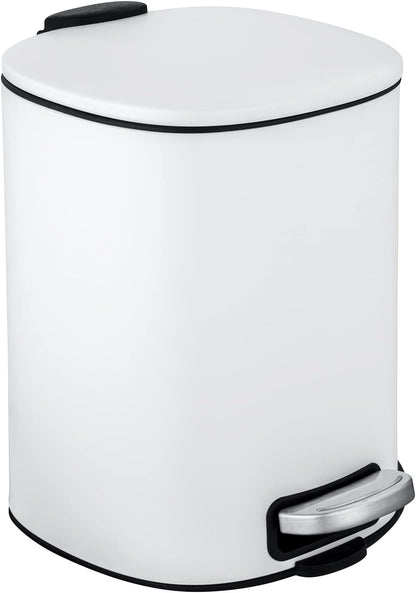 PEDAL BIN MOD. ALASSIO, WHITE, 5L