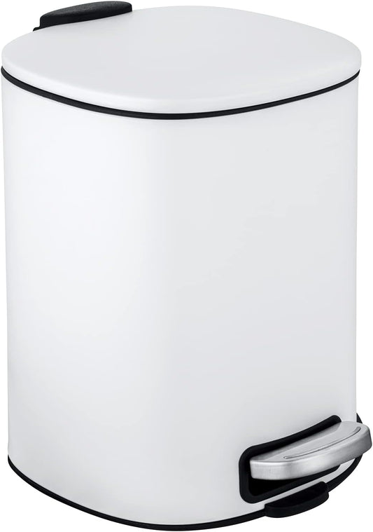 PEDAL BIN MOD. ALASSIO, WHITE, 5L