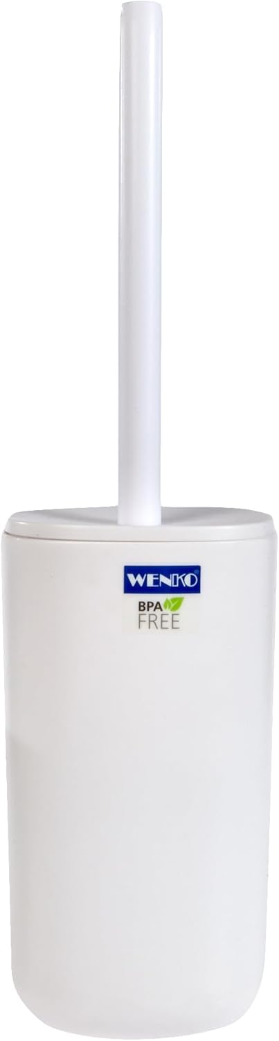 TOILET BRUSH "DAVOS" WHITE MATT