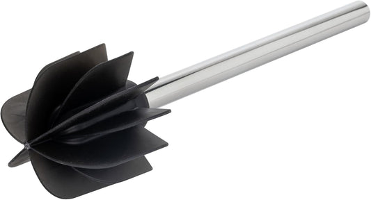 HANDLE S.S. BLADE BRUSH 7.5CM BLACK