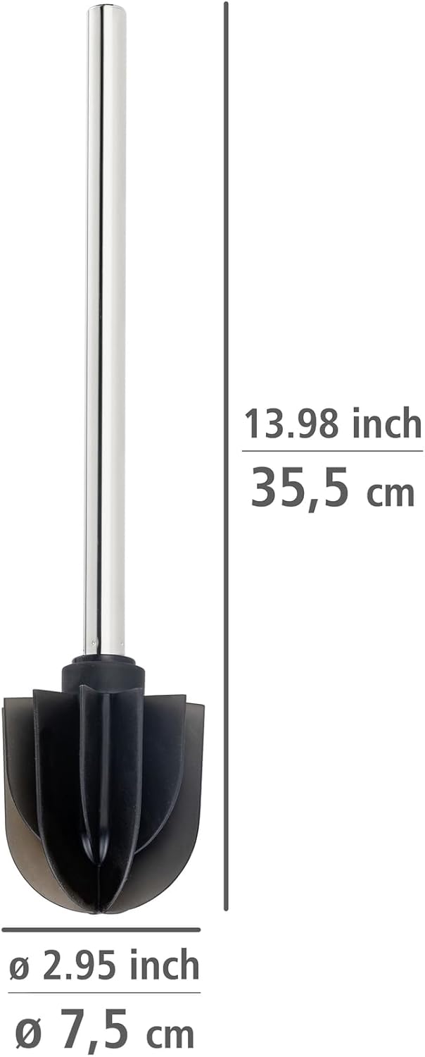 HANDLE S.S. BLADE BRUSH 7.5CM BLACK