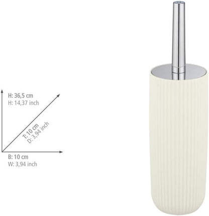TOILET BRUSH MOD. "AGROPOLI" CREAM W