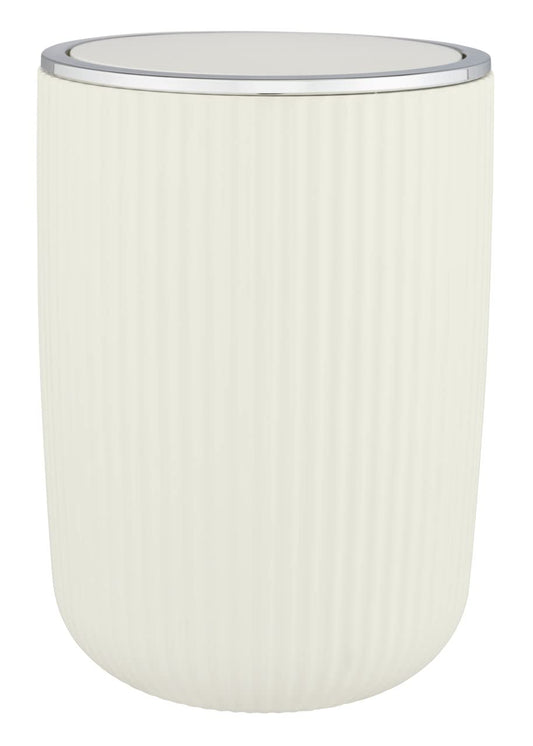 SWING COVER BIN "AGROPOLI" L CREAM W