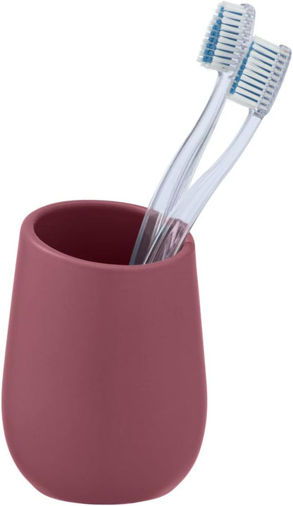 CERAMIC TUMBLER MOD. "BADI" OLD ROSE