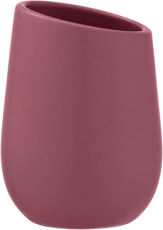 CERAMIC TUMBLER MOD. "BADI" OLD ROSE