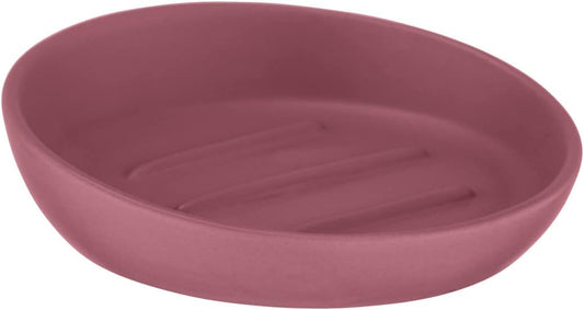 CERAMIC SOAP DISH MOD. "BADI" OLD ROSE