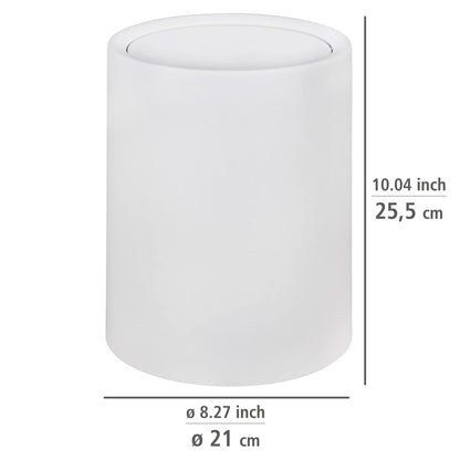 SWING COVER BIN MOD. ATRI, 6 L, GREY