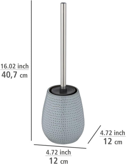 CERAMIC TOILET BRUSH "BELLANTE" LT.BLUE