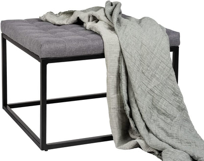 STOOL MOD. AMANDOLA, SQUARE WITH CUSHION