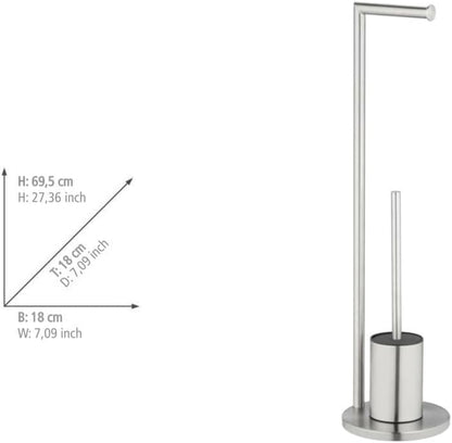 FREESTANDING TOILET BRUSH "FERLA" MATT