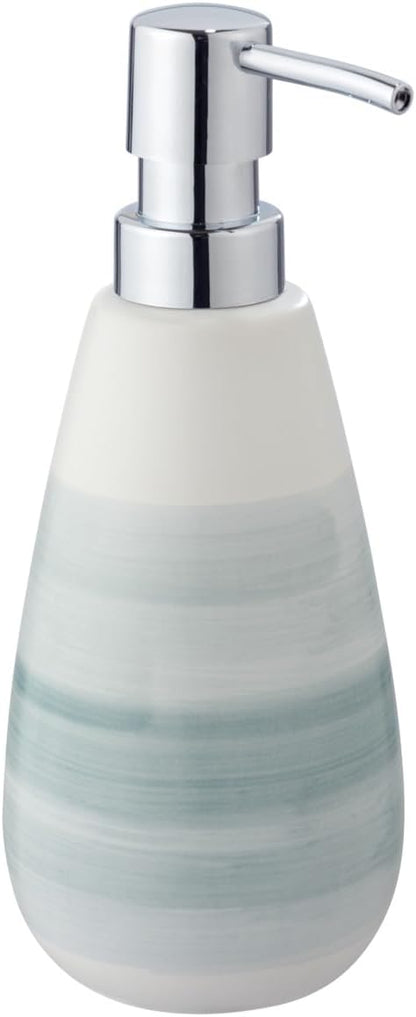 CERAMIC SOAP DISPENSER "BURGIO" TURQUOIS