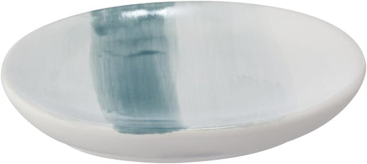 CERAMIC SOAP DISH "BURGIO" TURQUOISE