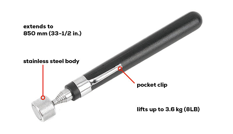 Tactix Telescoping Magnetic Pickup Tool
