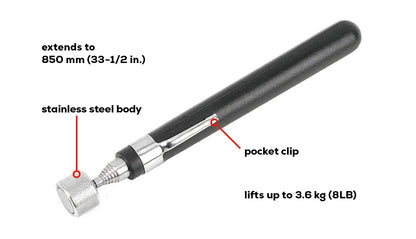 Tactix Telescoping Magnetic Pickup Tool