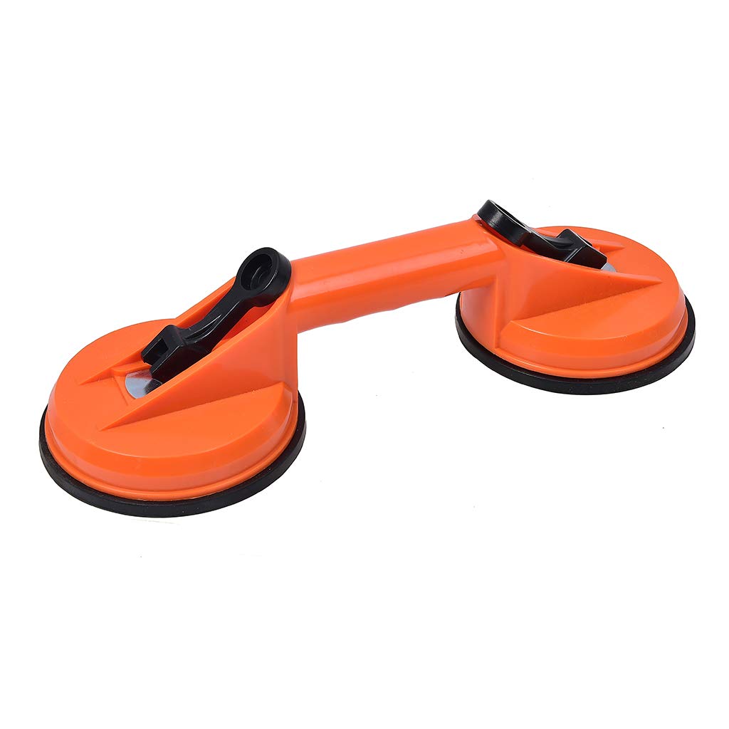 Tactix Double Suction pad Dual Suction Cups Heavy Duty Suction Cups Glass Lifter