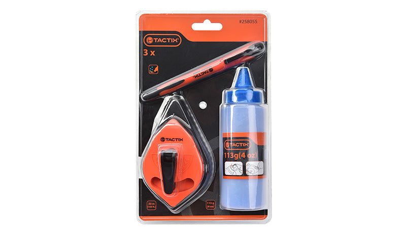 Tactix 3 Pc Chalk Line Set