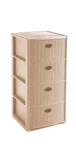 STORAGE UNIT "ELEGANCE" 4 DRAWERS CASHME