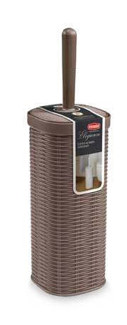 TOILET BRUSH 40CM "ELEGANCE" BEIGE/ TORT