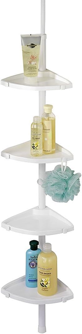 TELESCOPIC SHOWER CORNER COMPACT WH