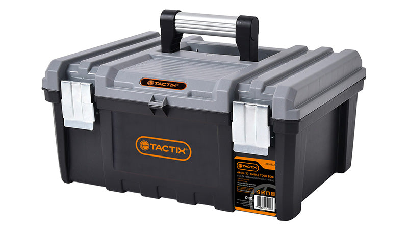 Tactix Power Tool Plastic Tool Box 42cm