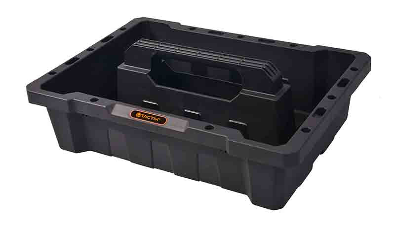 Tactix Plastic Tote Tray
