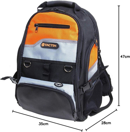 Tactix Tools Backpack - 18 pockets