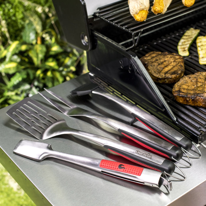 CharBroil Comfort-Grip 4-Piece Tool Set