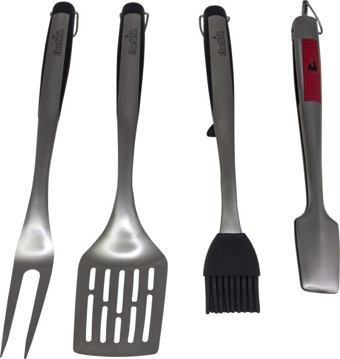 CharBroil Comfort-Grip 4-Piece Tool Set