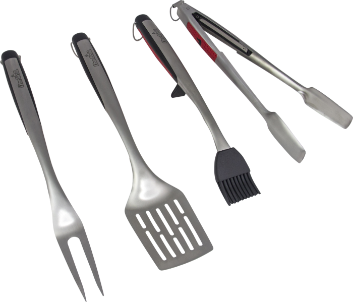 CharBroil Comfort-Grip 4-Piece Tool Set