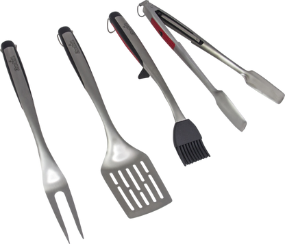 CharBroil Comfort-Grip 4-Piece Tool Set