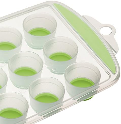 Kitchencraft Green Pop Out Flexible Ice Cube Tray