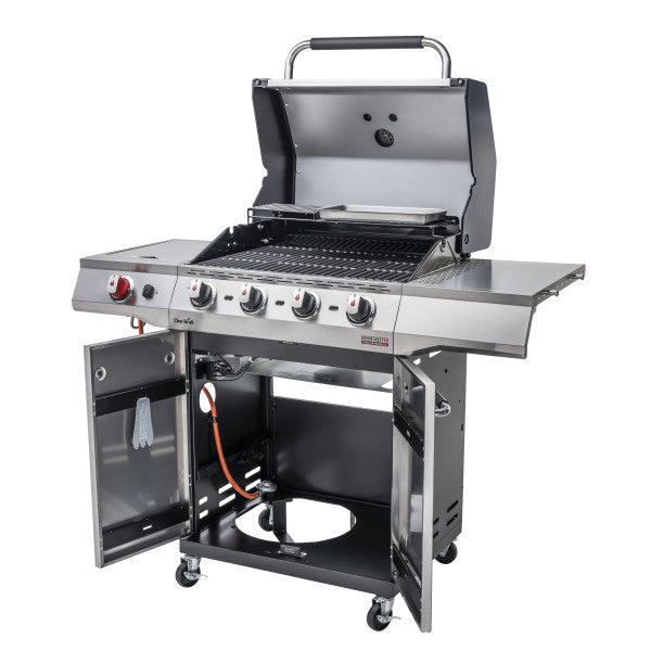 Charbroil Advantage Pro 4 Burner + Side Burner Stainless Steel Gas Grill TRU