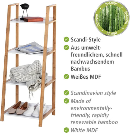 4-TIER SHELVING UNIT FINJA