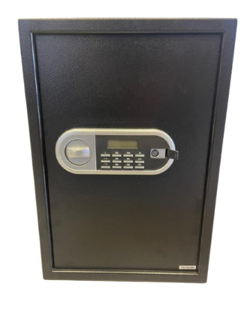 ELECTRONIC FIRE SAFE WITH EMERGENCY KEY