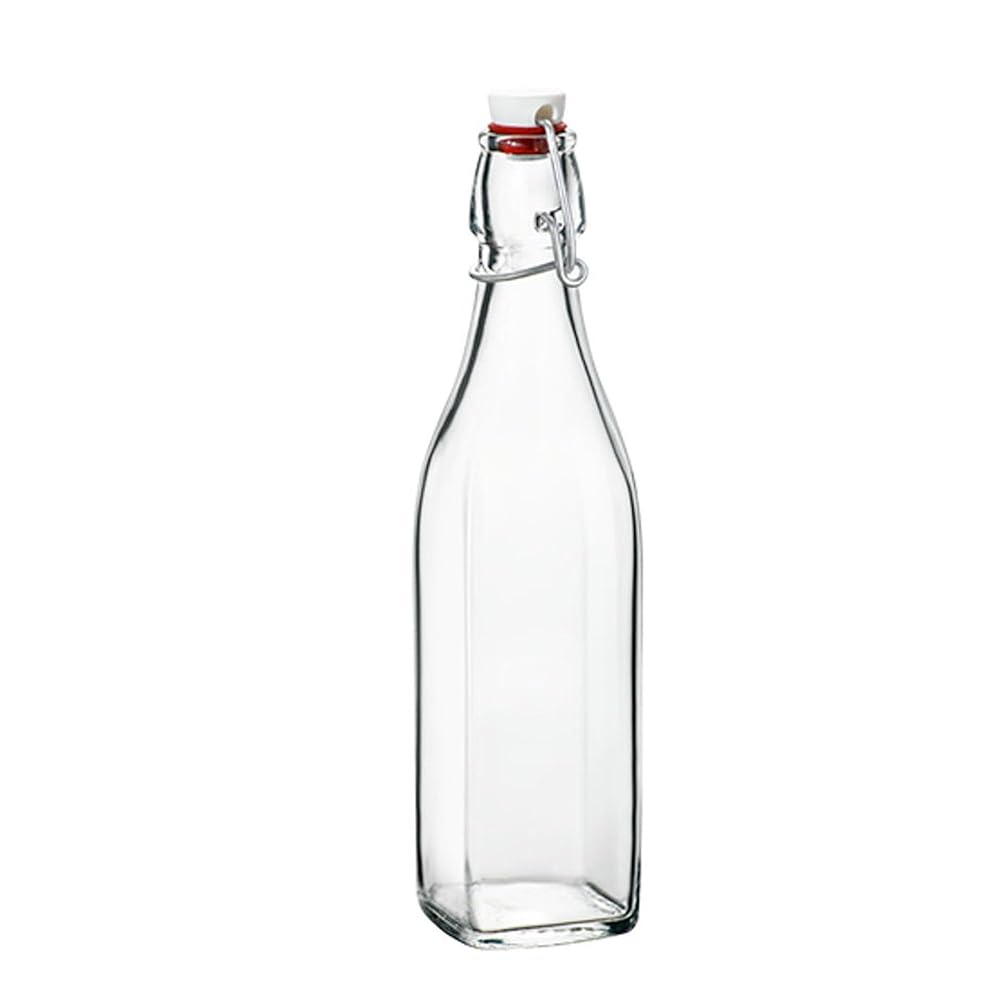 Bormioli Rocco Clear Glass Swing Bottle 1L