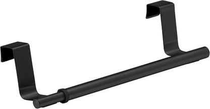 OVER CABINET TOWEL ROD 22-35CM BLACK