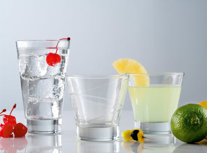 SET*3 VERRES WHISKY  "LIDO" 24CL