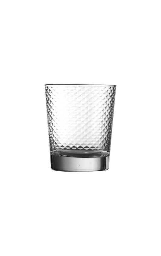 SET*3 GLASS WATER "HIVE" 34.5CL