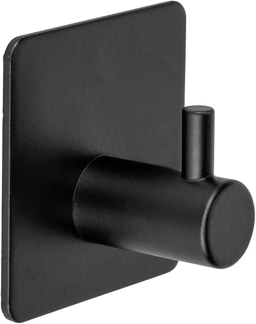 2PCS WALL HOOK S.S. "UREO" BLACK