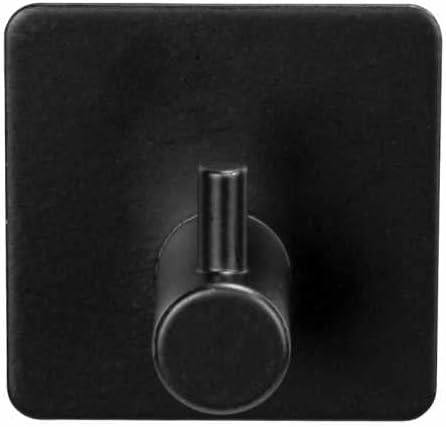 2PCS WALL HOOK S.S. "UREO" BLACK