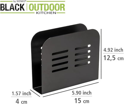 NAPKIN HOLDER "BACO" BLACK