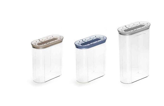 CEREAL AIRTIGHT JAR "TOSCA" 2L BEIGE